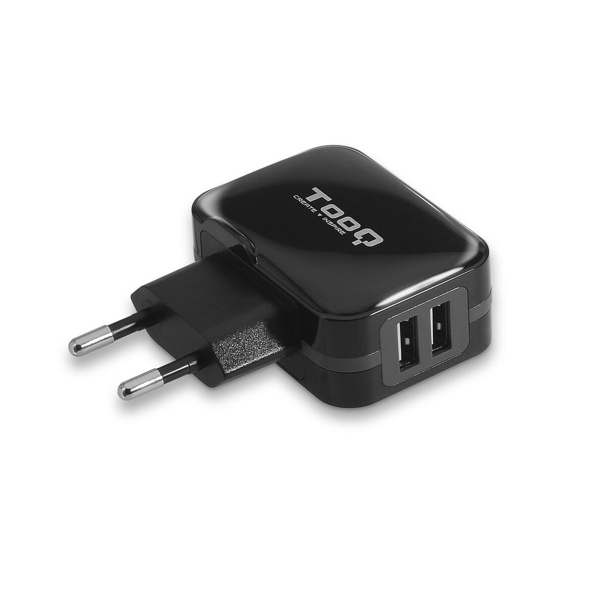 Bild von Wall Charger TooQ TQWC-1S02 Black 17 W