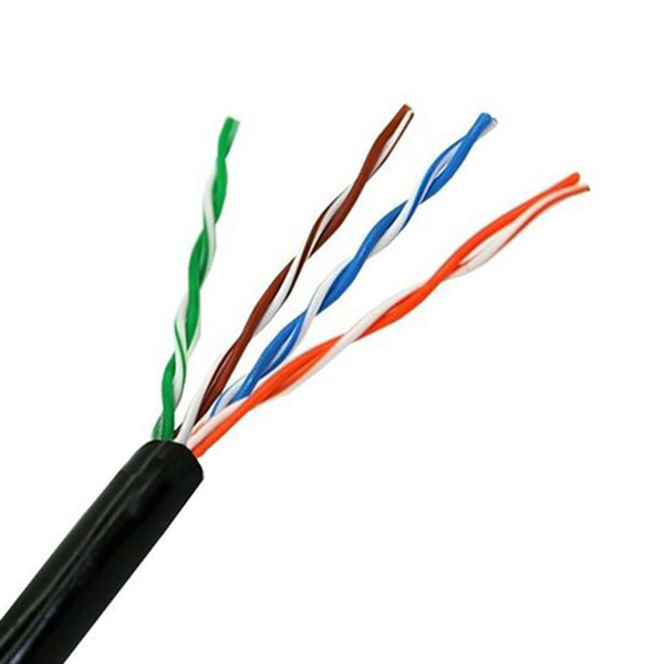 Cable de Red Rígido UTP Categoría 5e NANOCABLE 10.20.0302-EXT-BK 100 m Negro