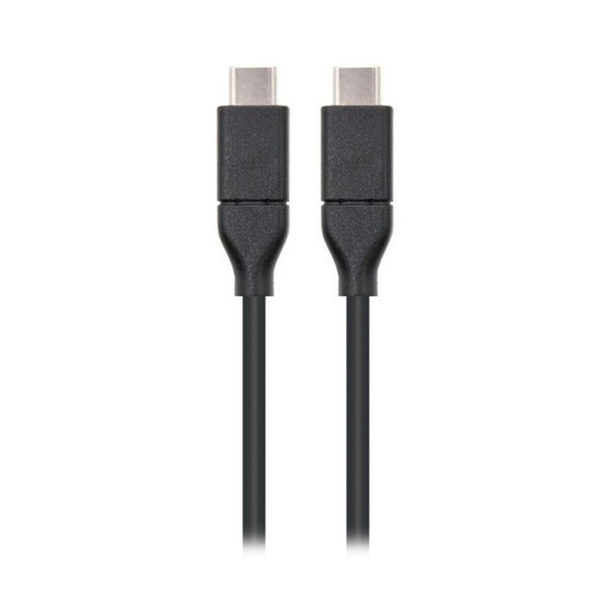 Câble USB-C 3.1 NANOCABLE 10.01.4101 Noir (1 m)