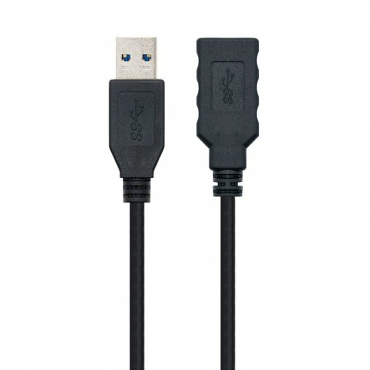 Image de USB Cable NANOCABLE 10.01.0903-BK Black 3 m