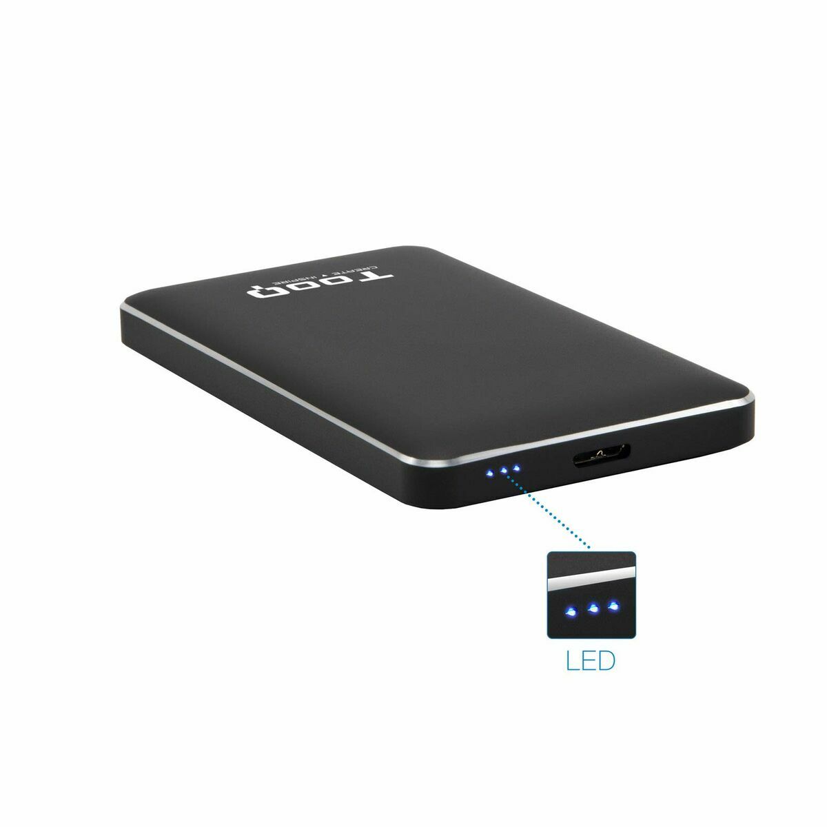 Picture of External Box TooQ TQE-2531B Black 2,5"