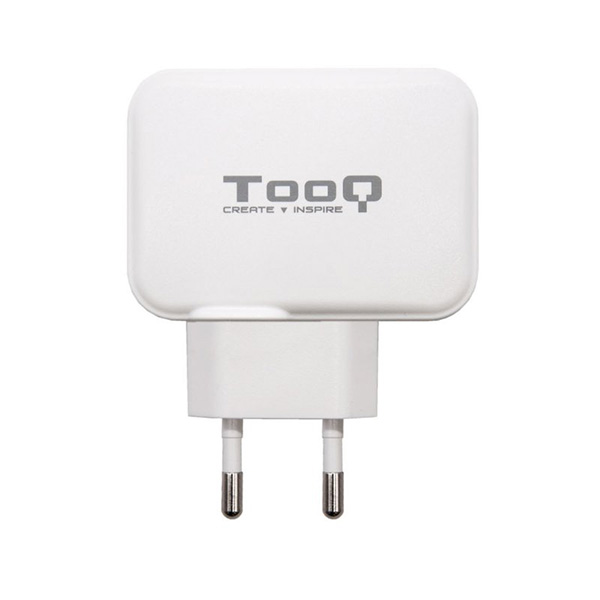USB  stenski polnilnik TooQ TQWC-2SC02WT