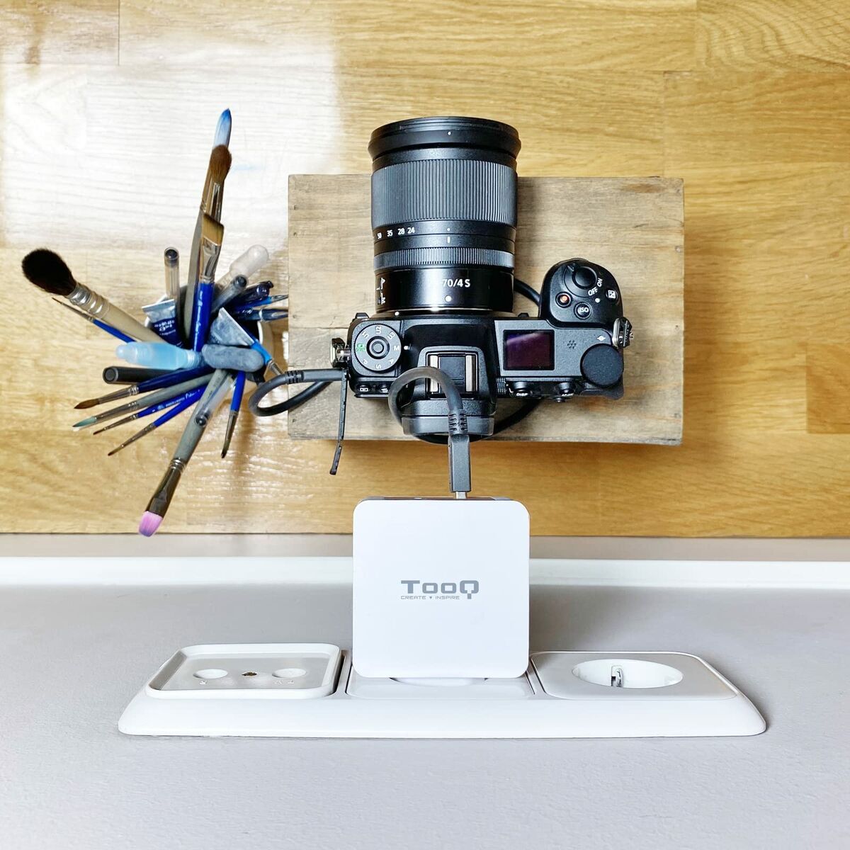 USB Wall Charger TooQ TQWC-2SC03WT White 48 W