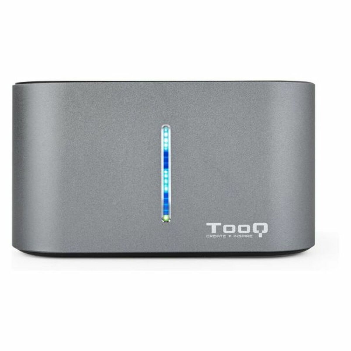 Picture of Dual Dock Station TooQ TQDS-805G 2.5"-3.5" HDD/SSD SATA USB 3.0 Grey