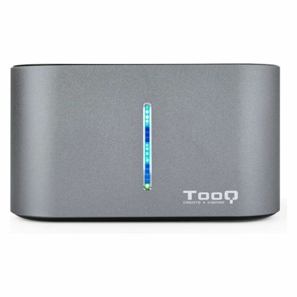 Picture of Dual Dock Station TooQ TQDS-805G 2.5"-3.5" HDD/SSD SATA USB 3.0 Grey