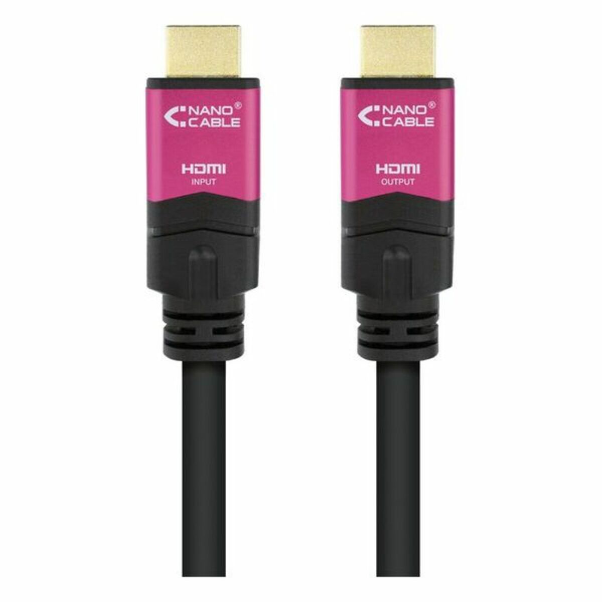 Picture of HDMI Cable NANOCABLE 10.15.3715 4K HDR 15 m Black