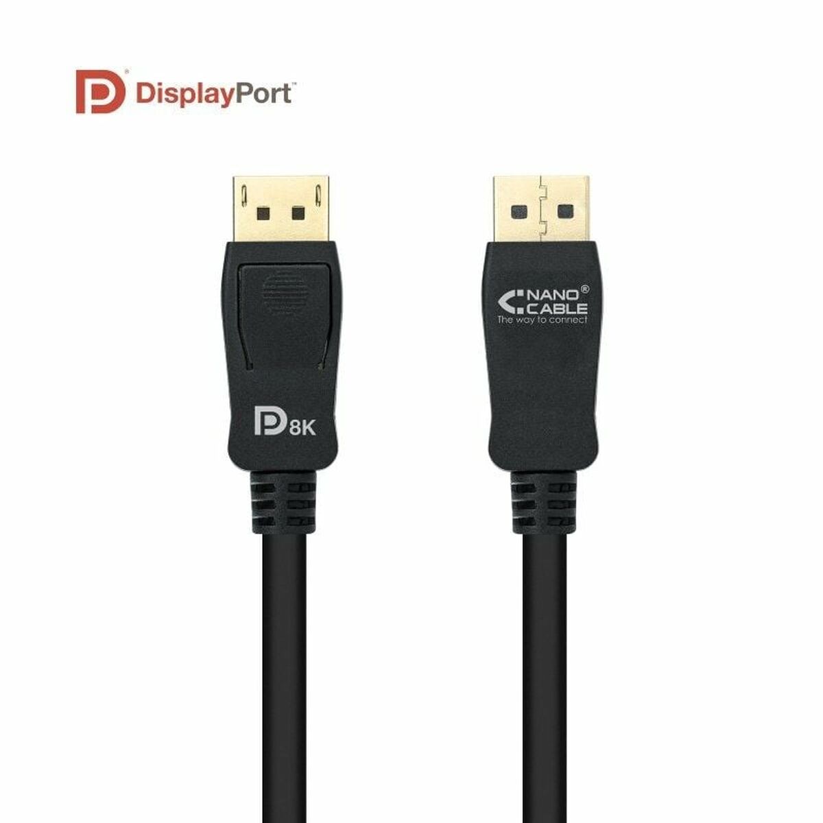 Καλώδιο DisplayPort NANOCABLE 10.15.2501 Μαύρο 1 m