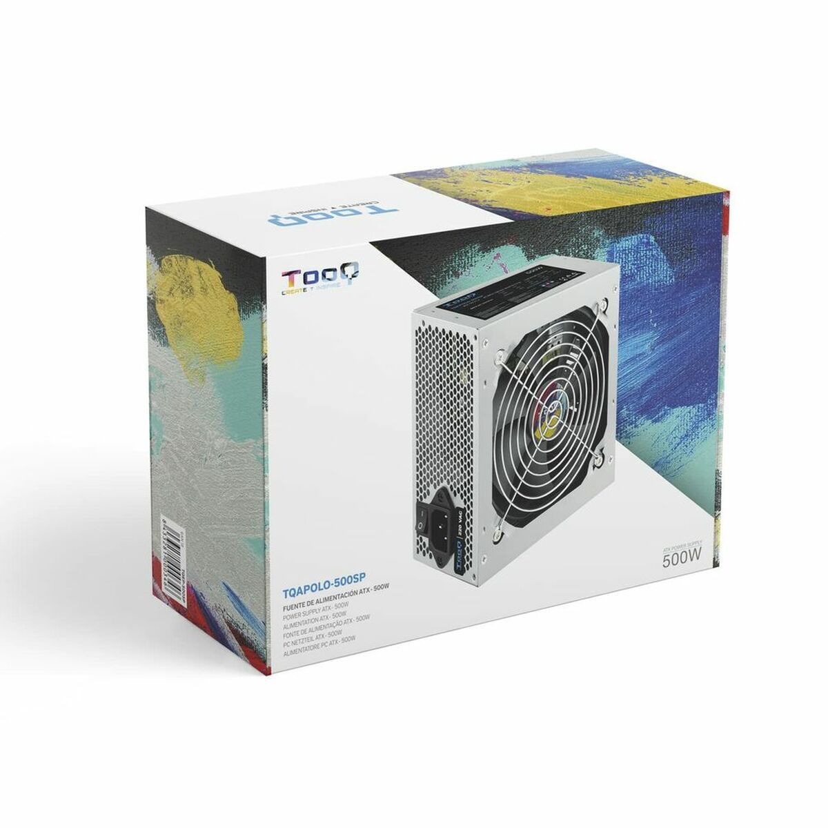 Picture of Power supply TooQ TQAPOLO-500SP 500 W ATX 500W