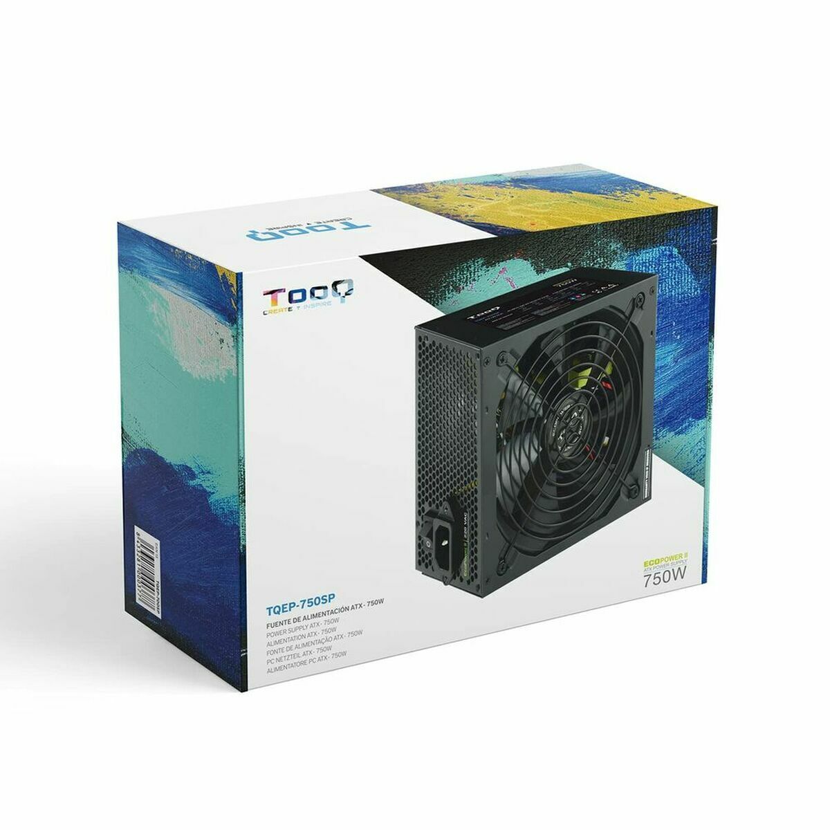 Picture of Power supply TooQ TQAPOLO-750SP ATX 750 W CE - RoHS