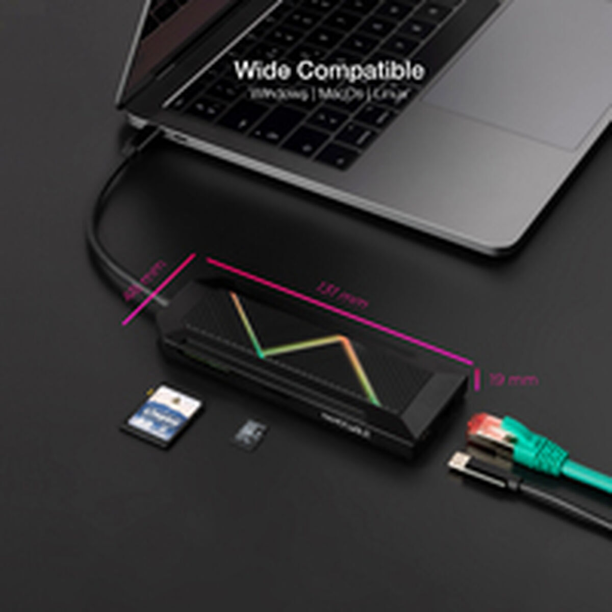 Bild von USB Hub NANOCABLE 10.16.0801