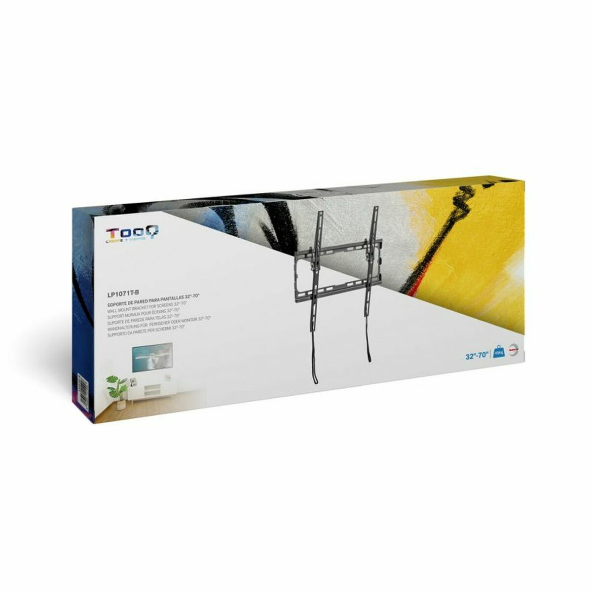 Afbeeldingen van Monitor TooQ LP1071T-B 32"-70" 45 kg