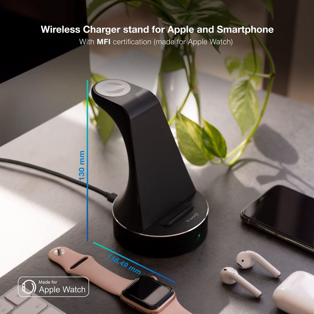 Bild von Wall Charger TooQ TQCD02W