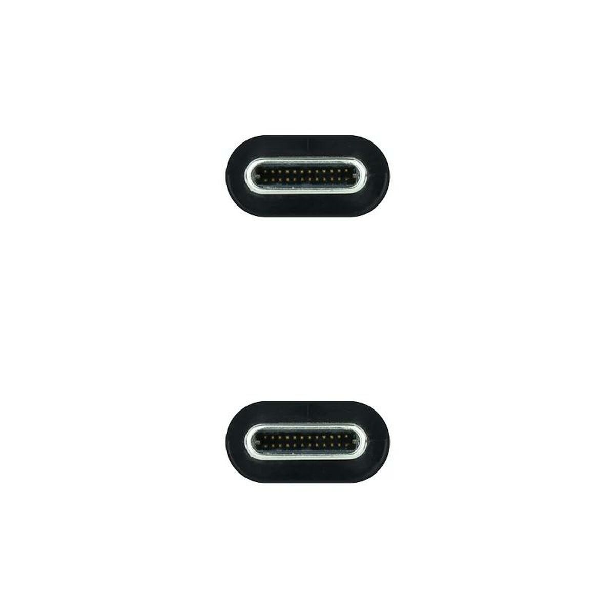 Picture of Cable USB C NANOCABLE 10.01.4101-L150 1,5 m Black