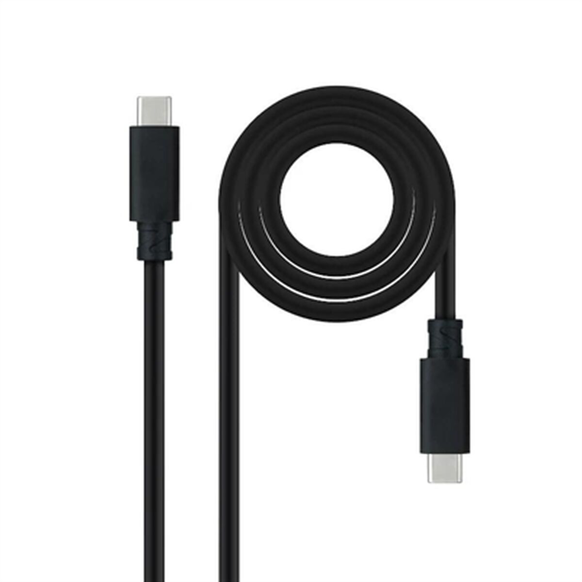 Câble USB-C NANOCABLE 10.01.4102 Noir 2 m