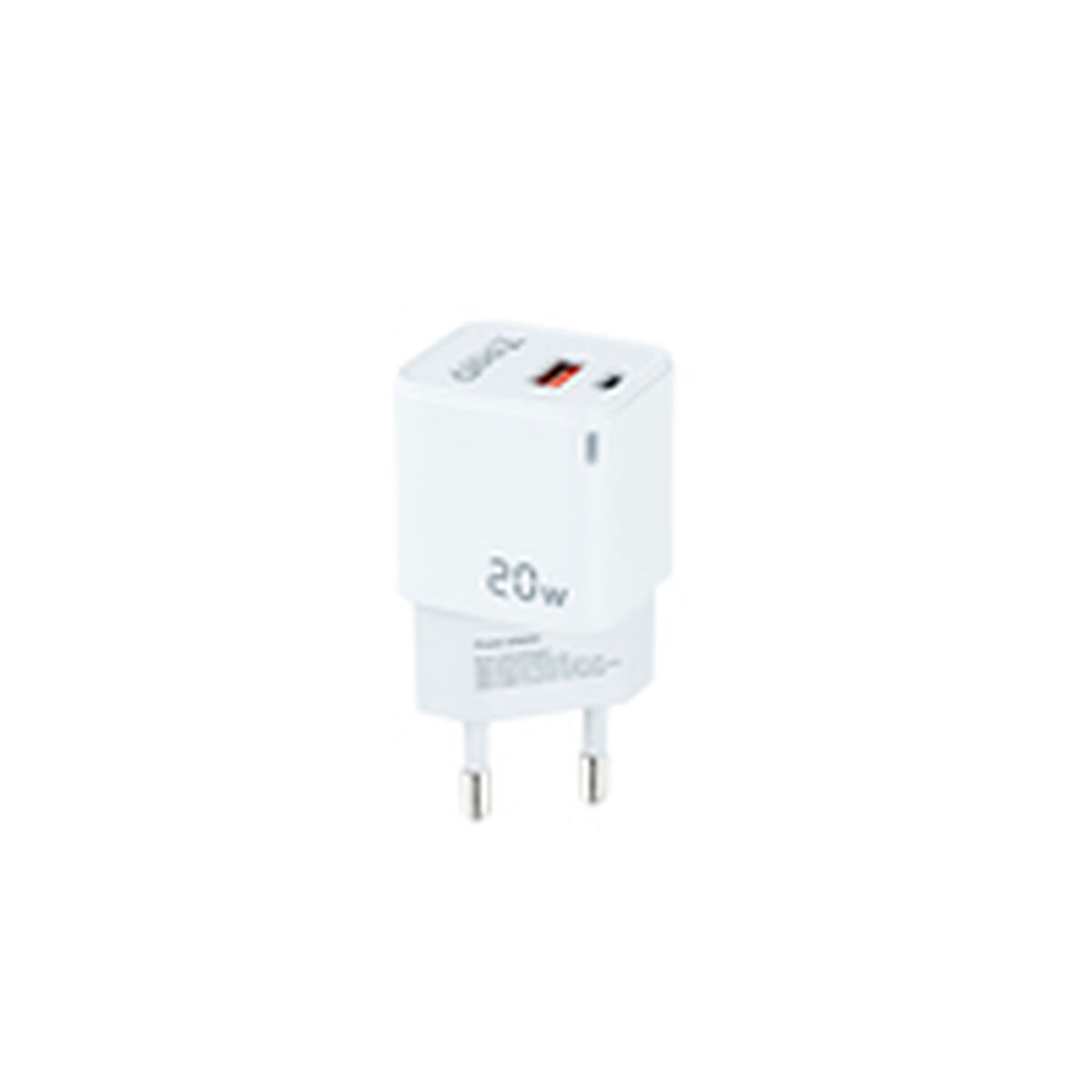 Bild von Wall Charger TooQ TQWC-QCPD20WT White 20 W