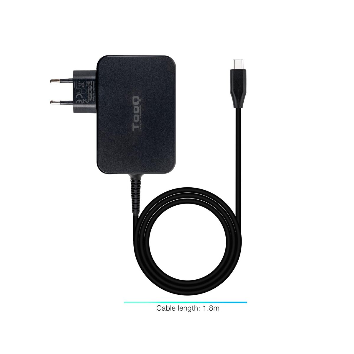 Picture of Laptop Charger TooQ TQLC-USBCGAN90PD 90 W