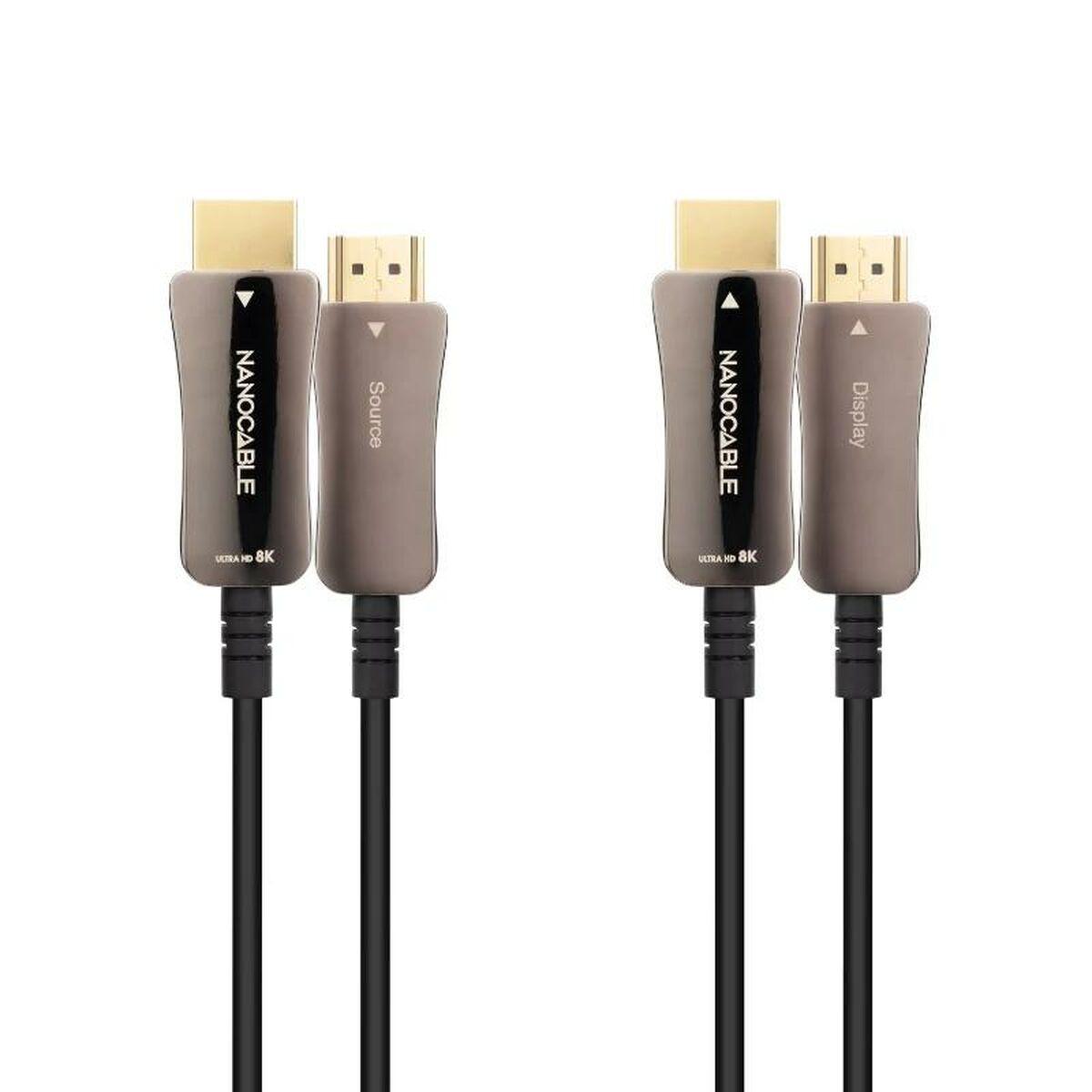 Afbeeldingen van HDMI Cable NANOCABLE 10.15.2110 Black 10 m 8K Ultra HD 48 Gbit/s