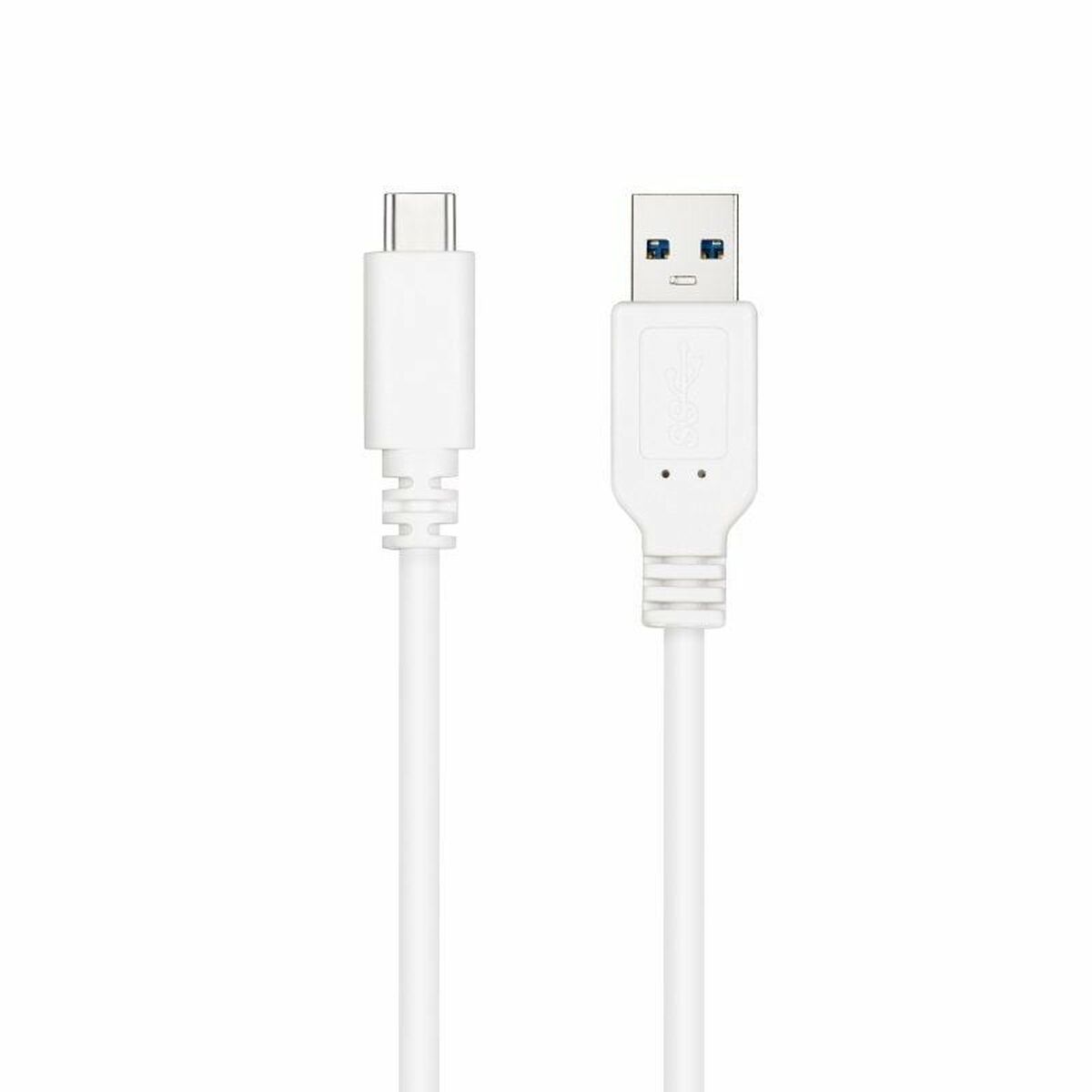 Καλώδιο USB-C σε USB NANOCABLE 10.01.4002-W 2 m Λευκό