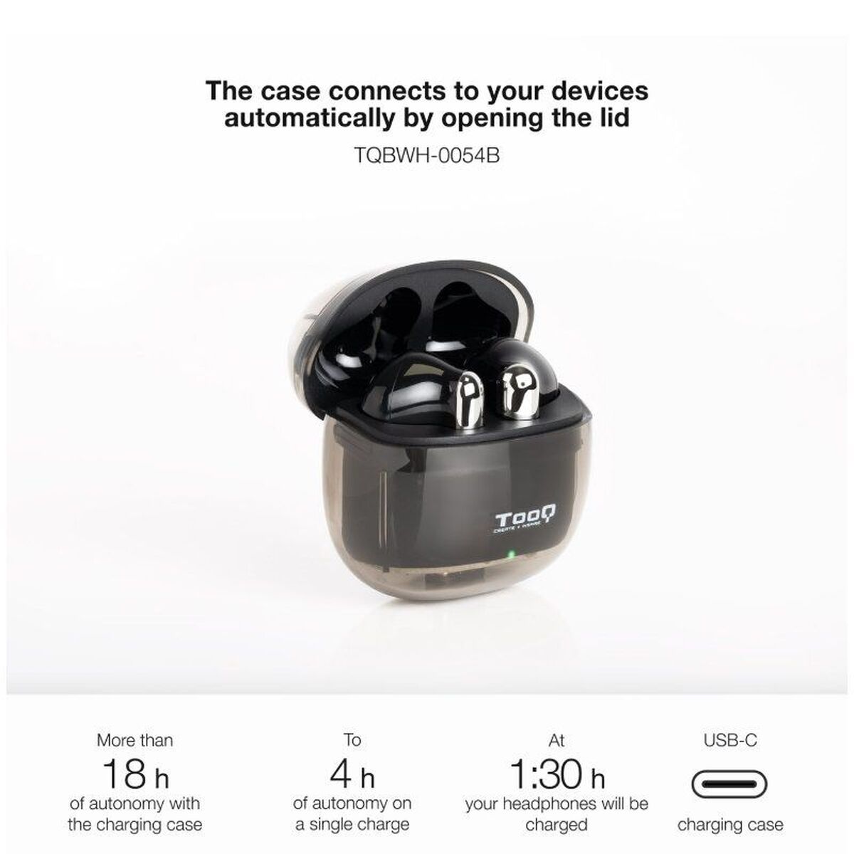 Headphones with Microphone TooQ ONYX