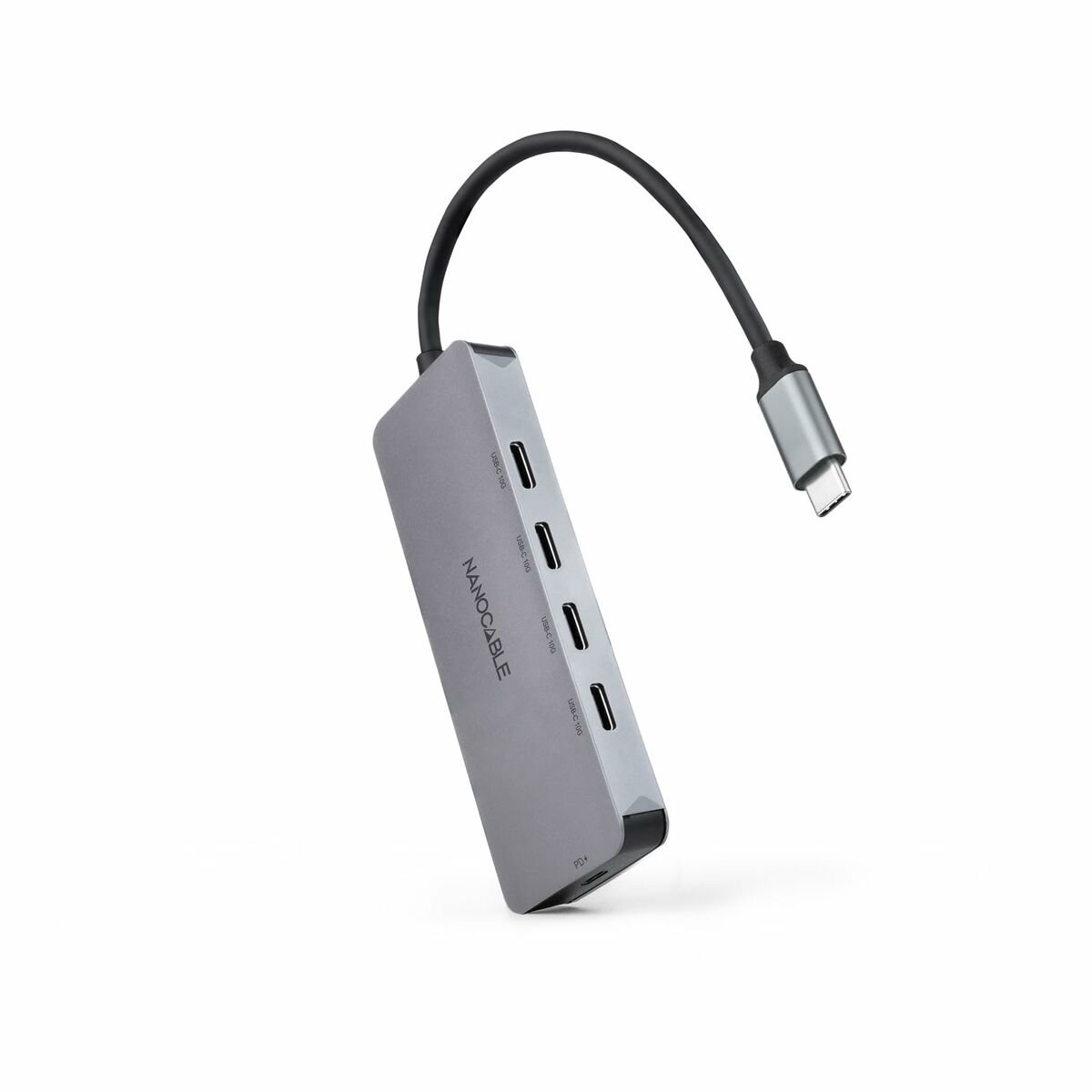 Picture of USB Hub NANOCABLE 10.16.4505 Grey