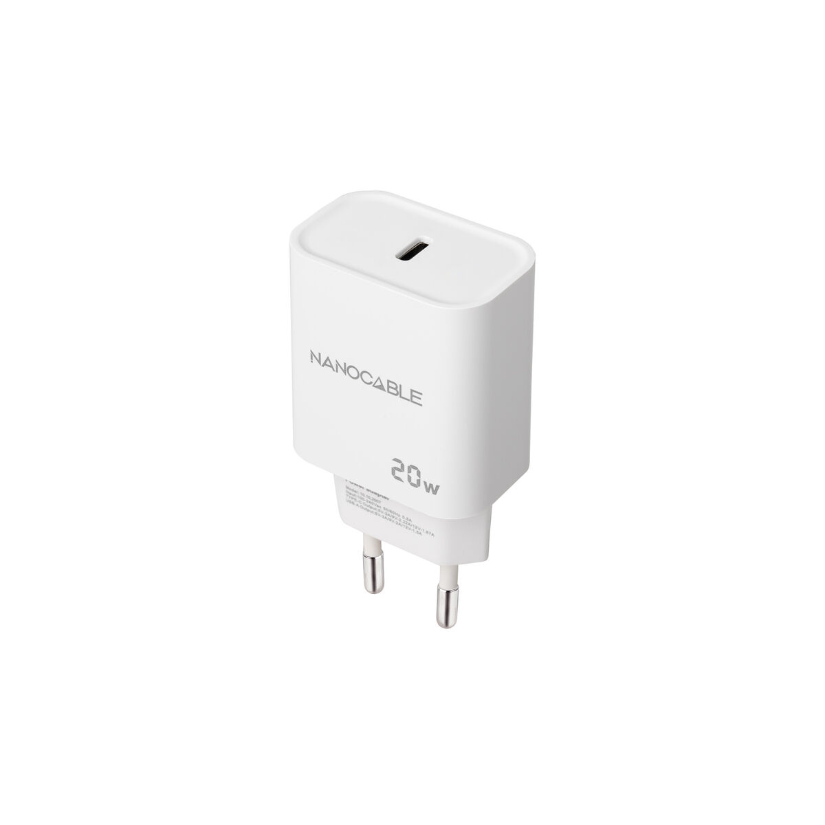 Wall Charger NANOCABLE 10.10.2005 White