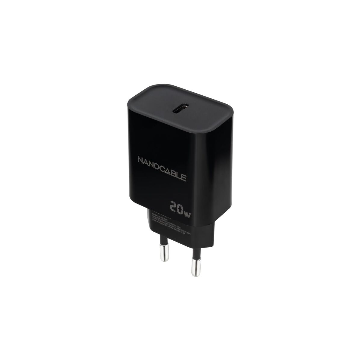 Picture of Wall Charger NANOCABLE 10.10.2006 Black