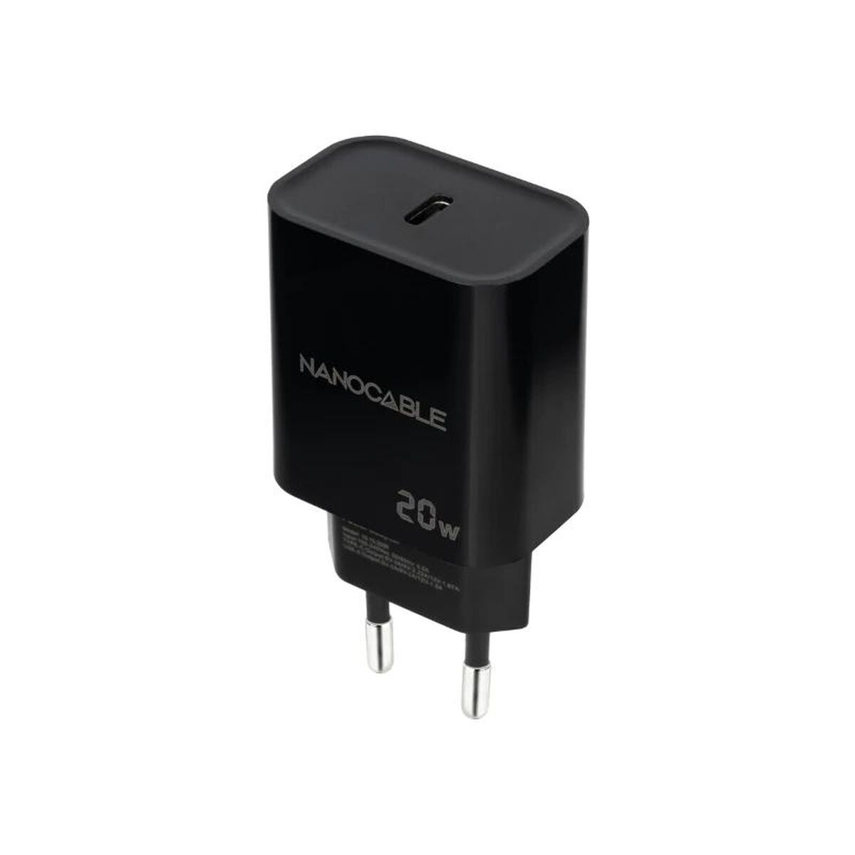 Wall Charger NANOCABLE 10.10.2006 Black