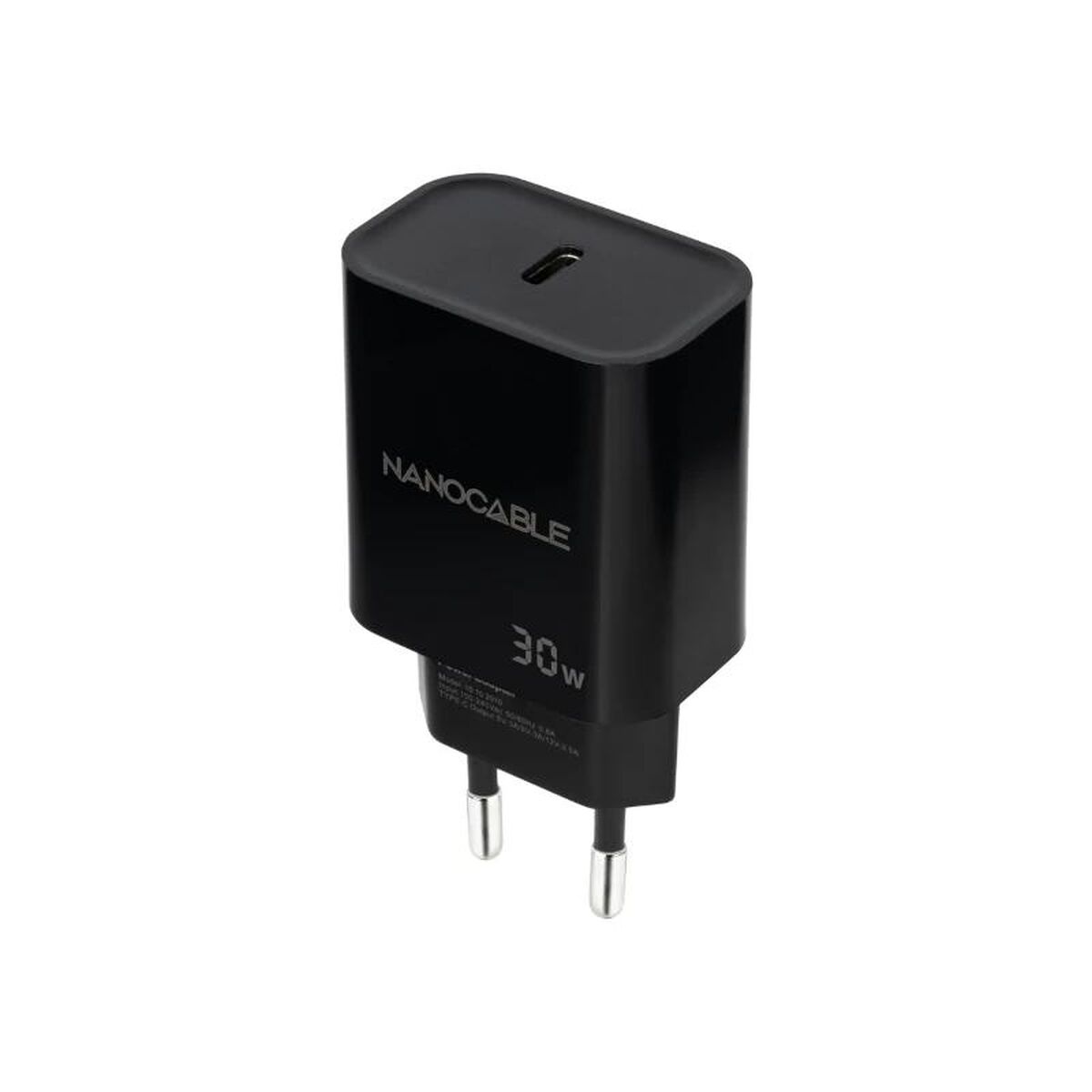Wall Charger NANOCABLE 10.10.2010 Black