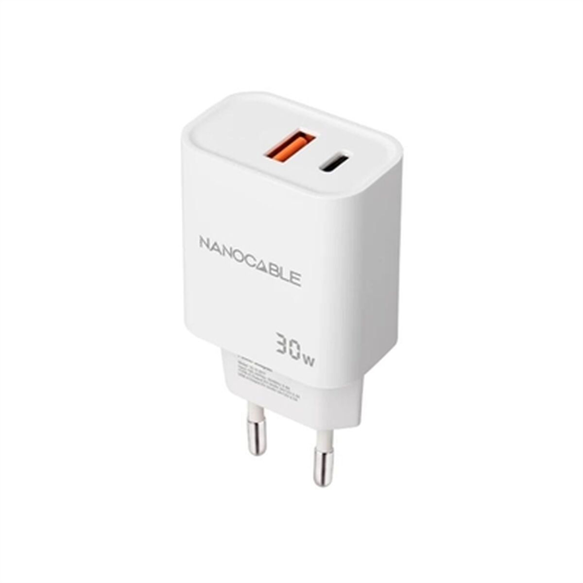 Wall Charger NANOCABLE 10.10.2011 White 30 W
