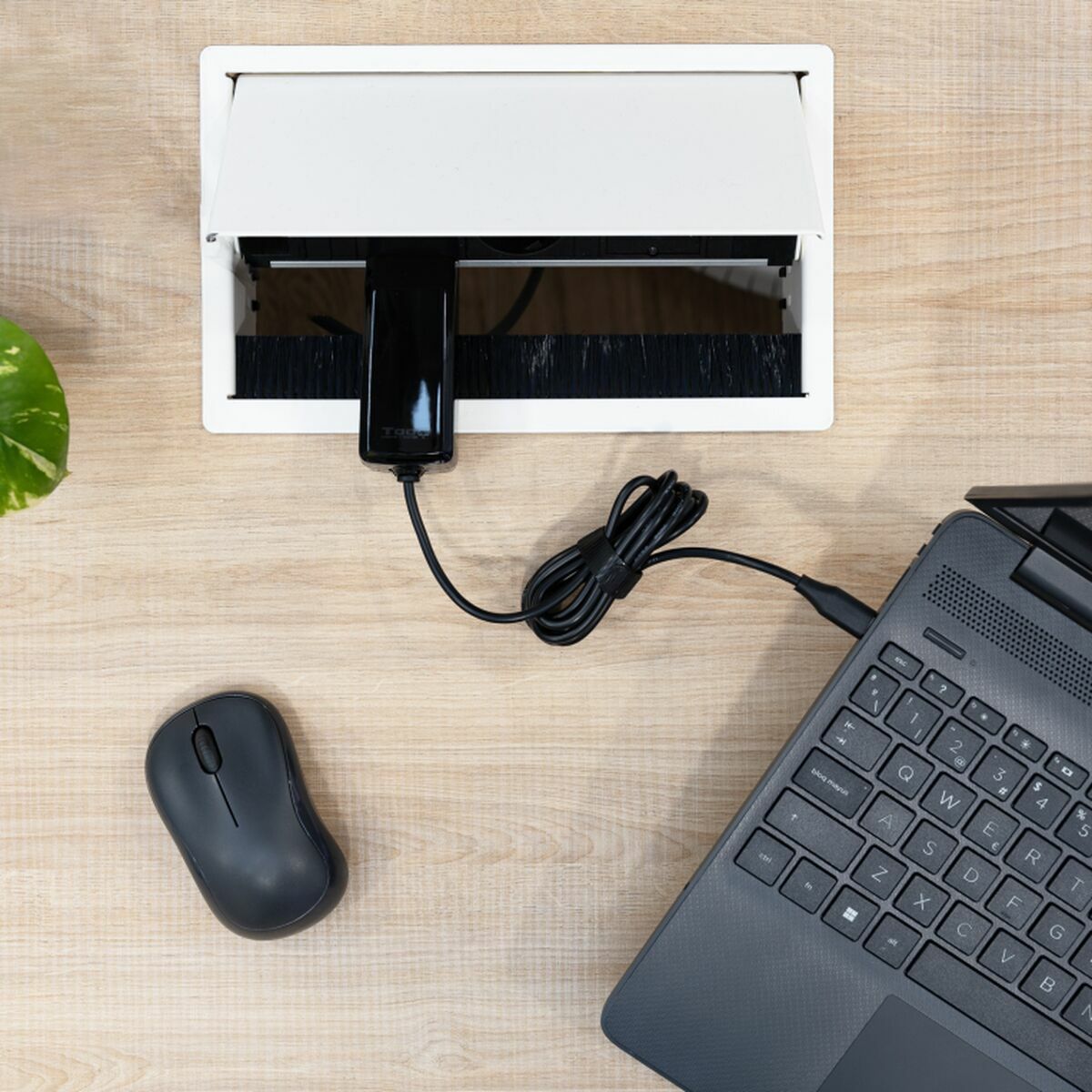 Picture of Laptop Charger TooQ GAN USB-C PD 45W Cúbico 45 W