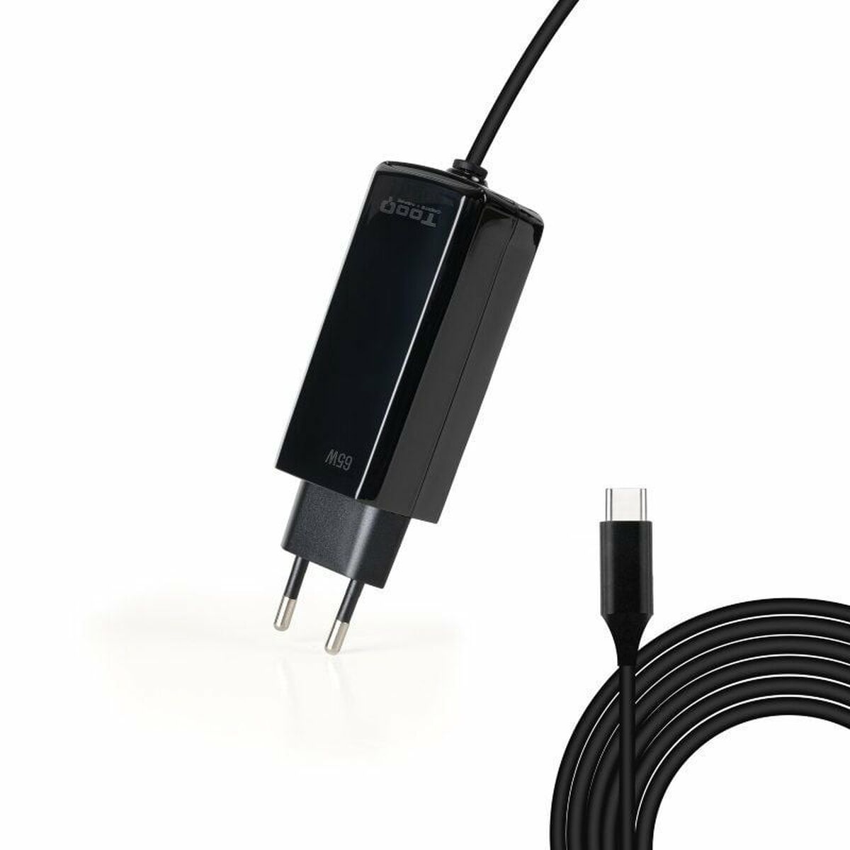 Afbeeldingen van Laptop Charger TooQ TQLC-USBCGAN65PD-C 65 W