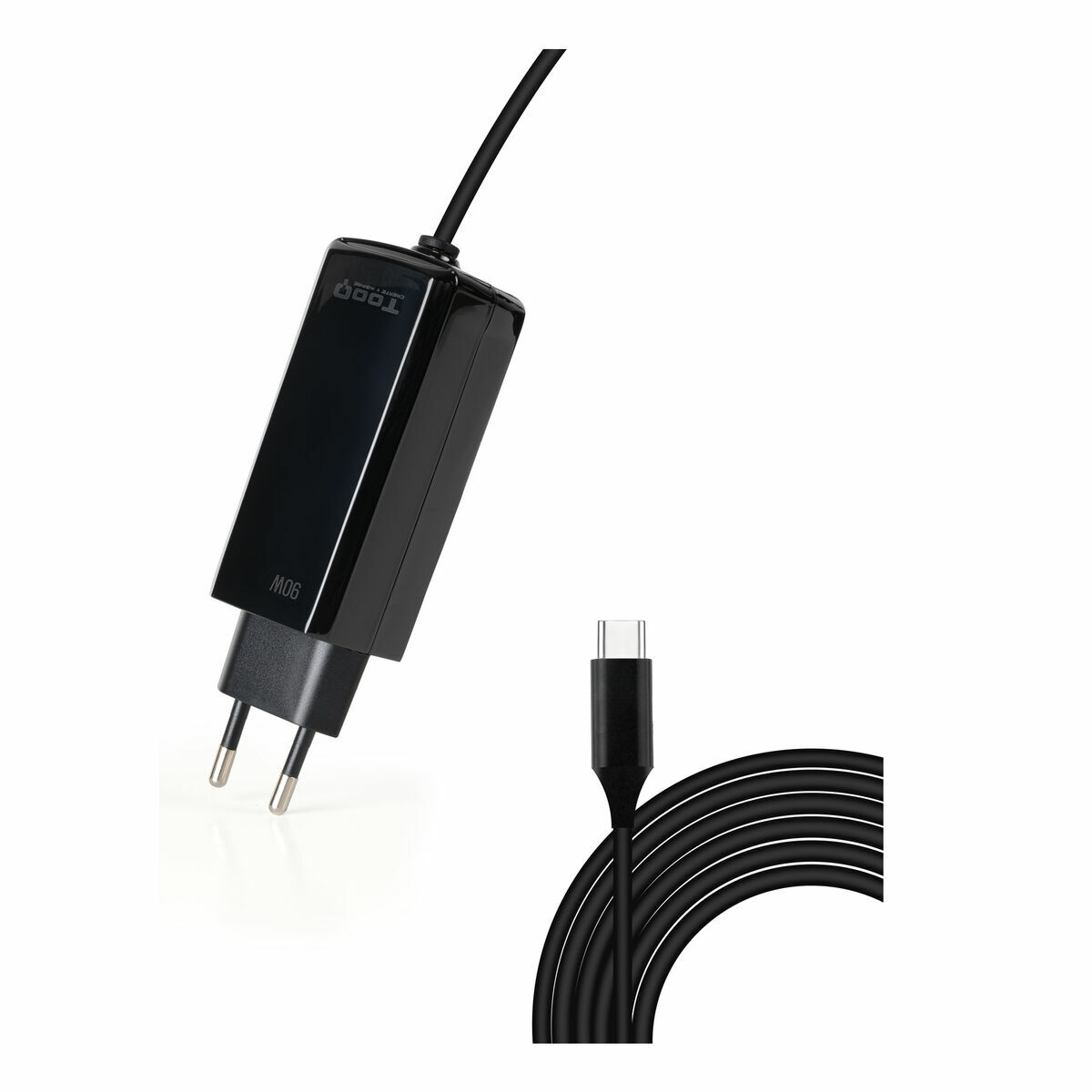Kép Laptop Charger TooQ TQLC-USBCGAN90PD-C