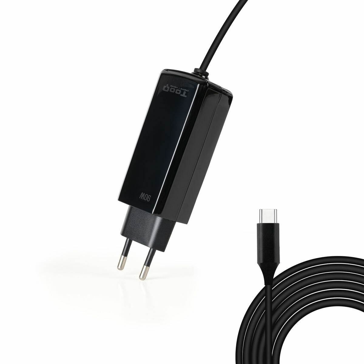 Image secondaire de Chargeur d'ordinateur portable TooQ TQLC-USBCGAN90PD-C 90 W
