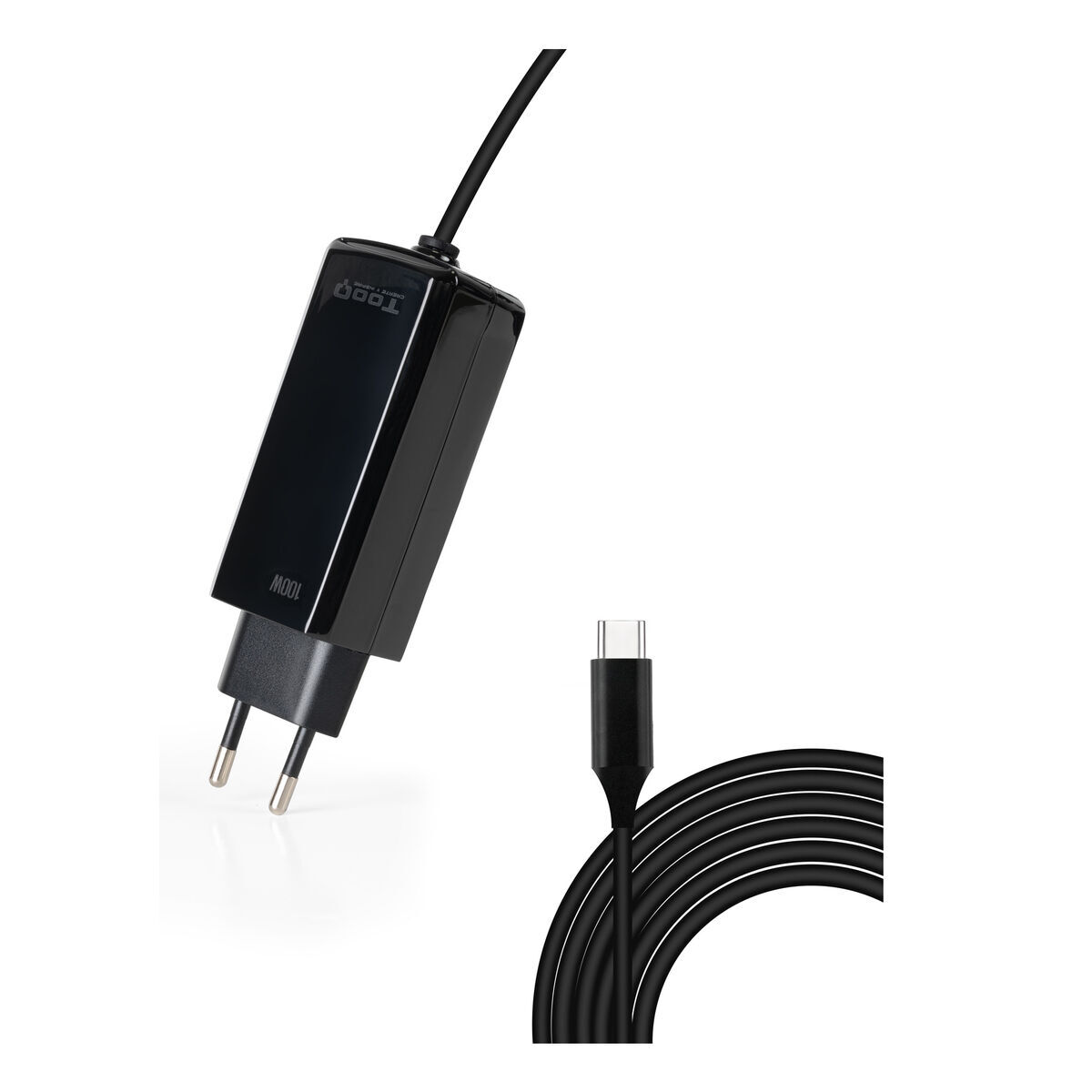 Laptop Charger TooQ TQLC-USBCGAN100PD-C 1,8 m