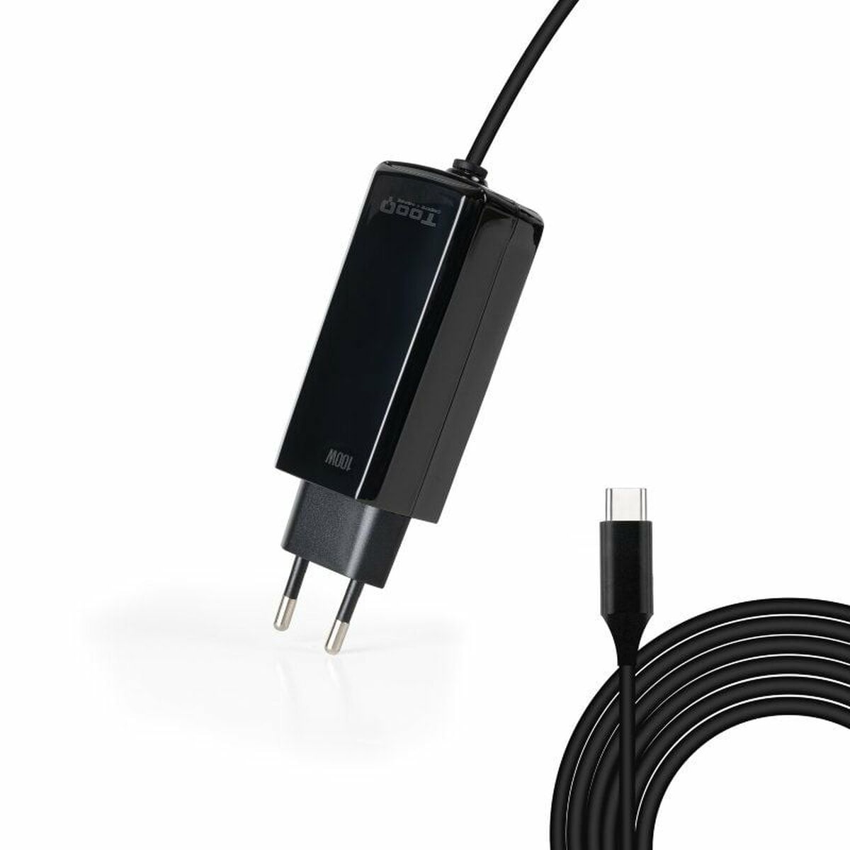 Afbeeldingen van Laptop Charger TooQ TQLC-USBCGAN100PD-C 100 W