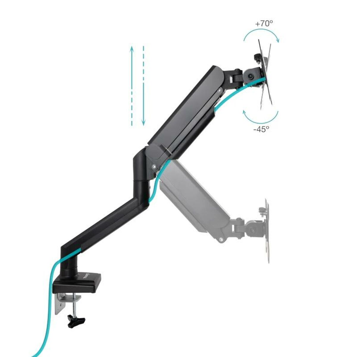 Bild von TV Mount TooQ DB1334TNR-B 34" 13" 10 kg
