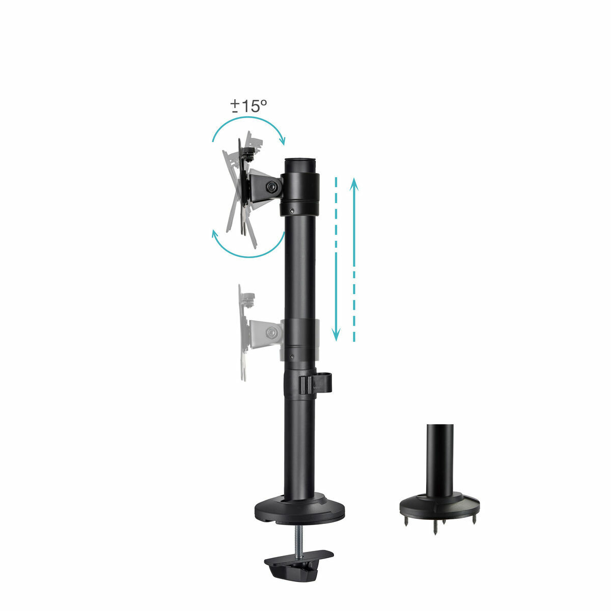 Screen Table Support TooQ DB1131TN-B 17" 32" 8 kg