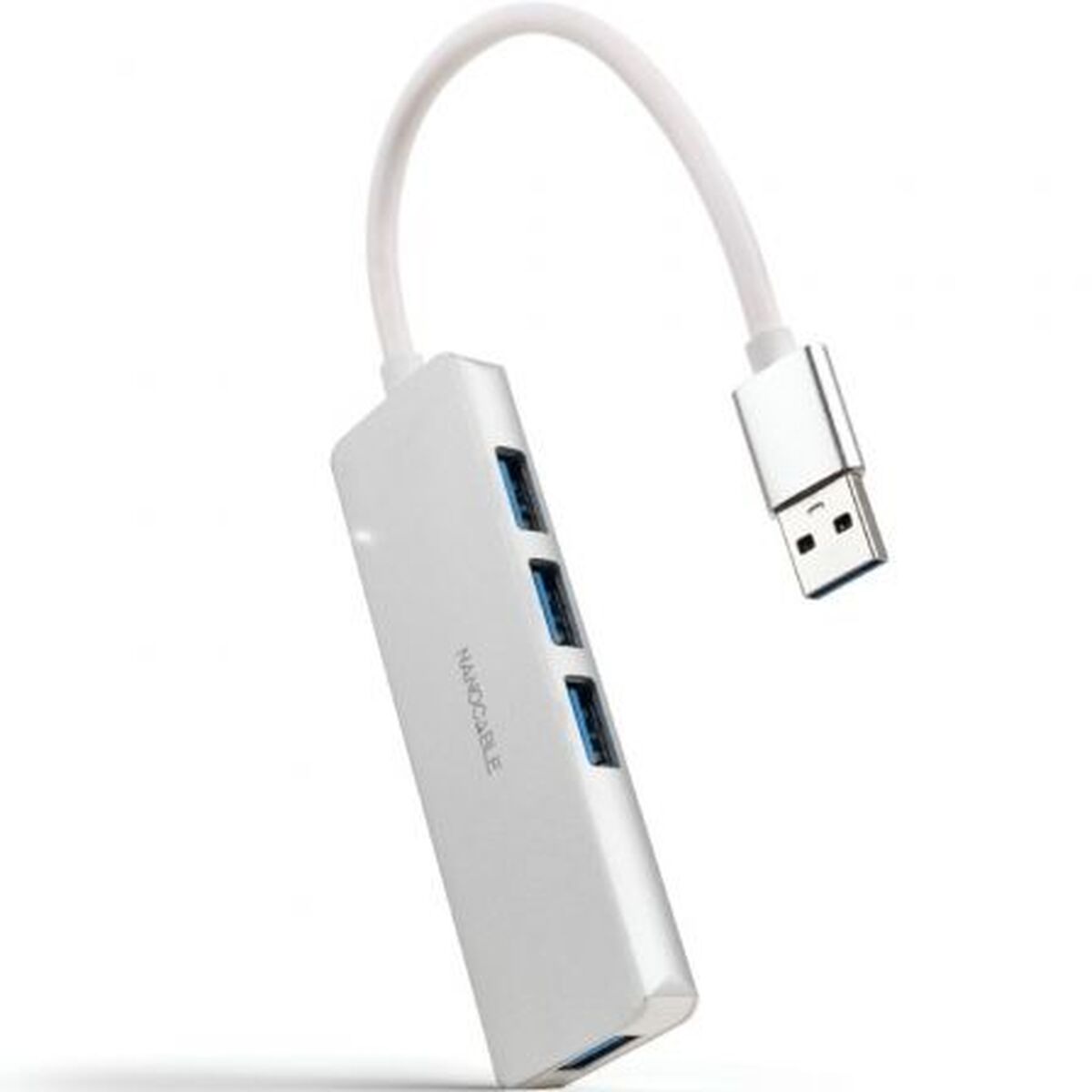 Image secondaire de Hub USB NANOCABLE 10.16.4602 Argenté
