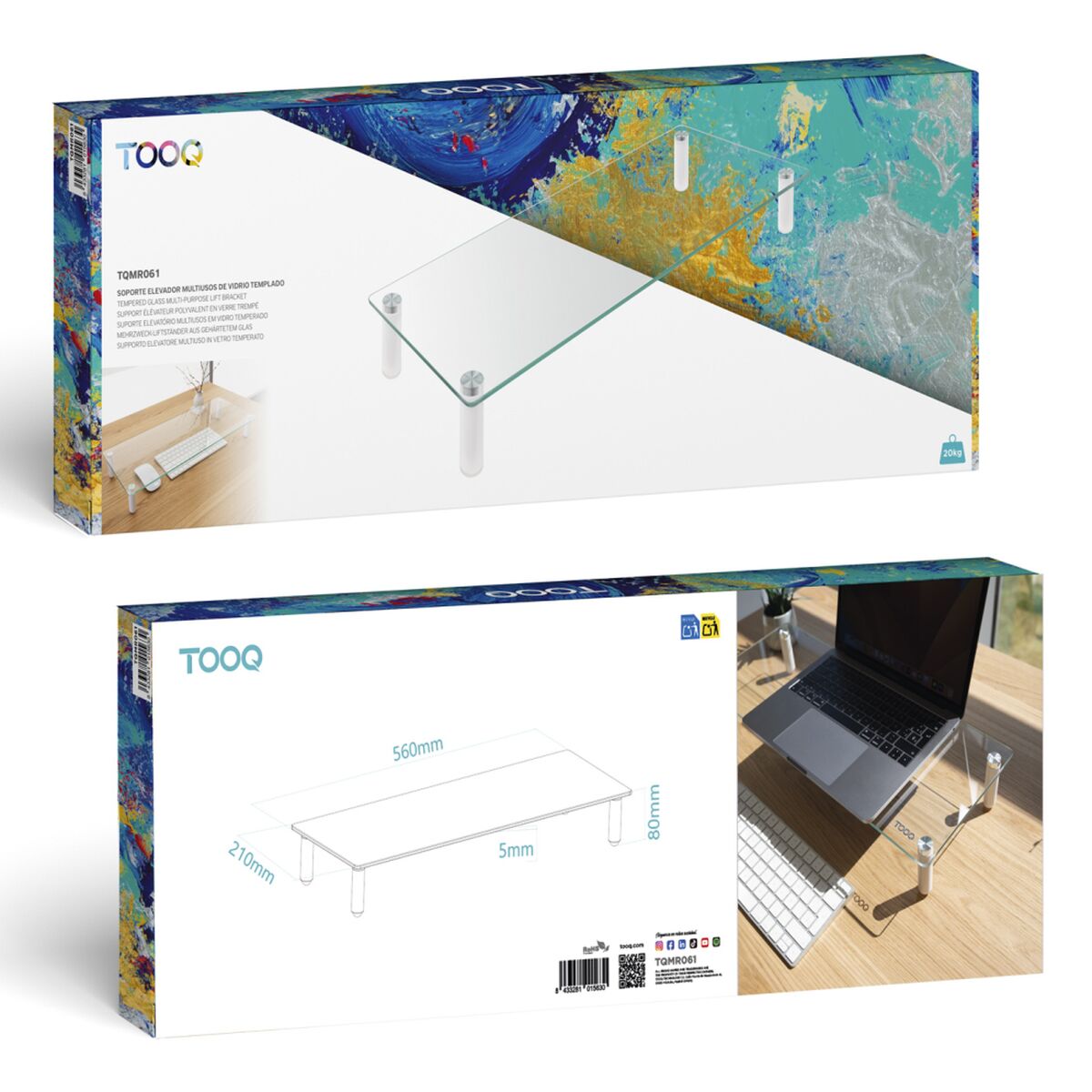 Afbeeldingen van Notebook Stand TooQ TQMR061