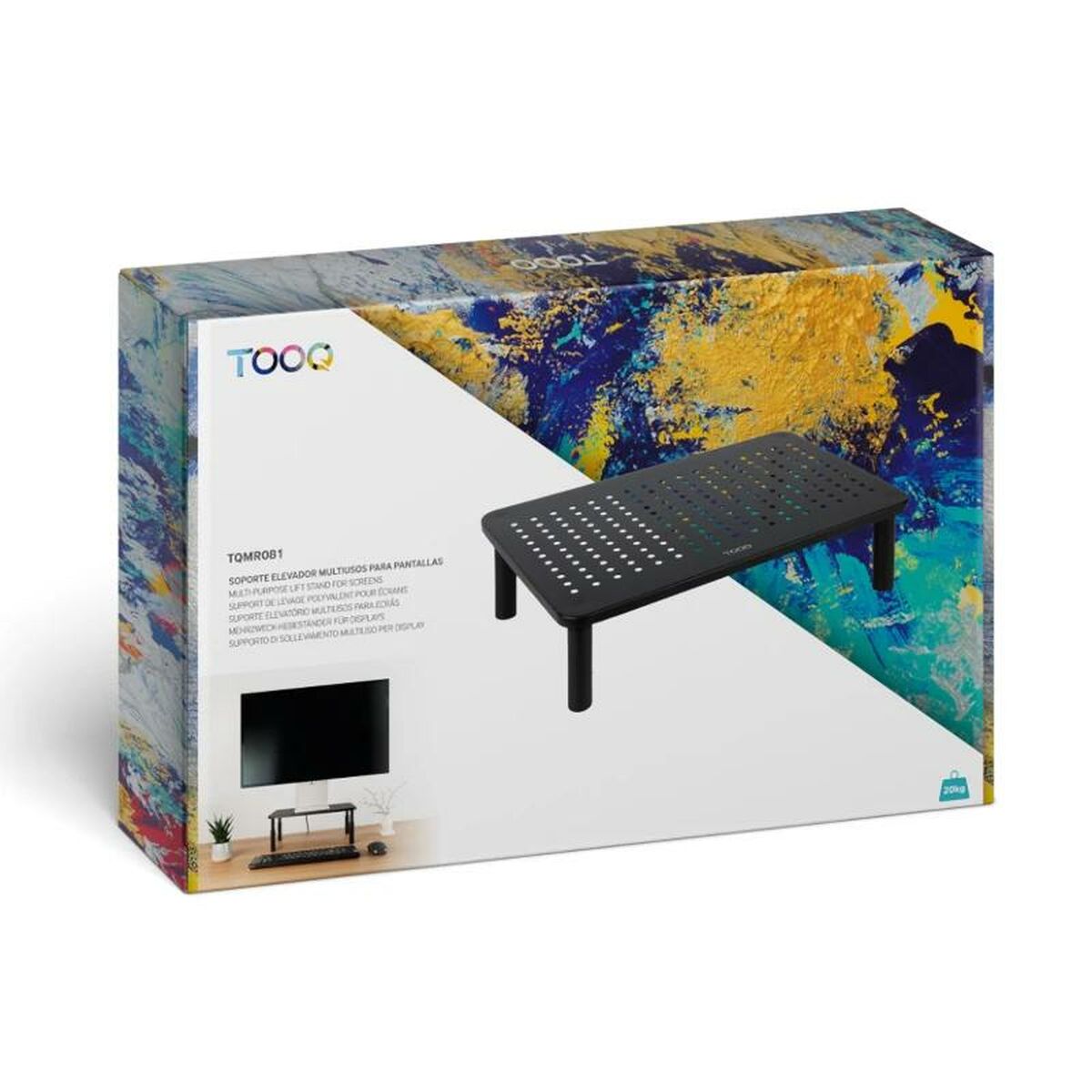 Afbeeldingen van Screen Table Support TooQ TQMR081 20 kg