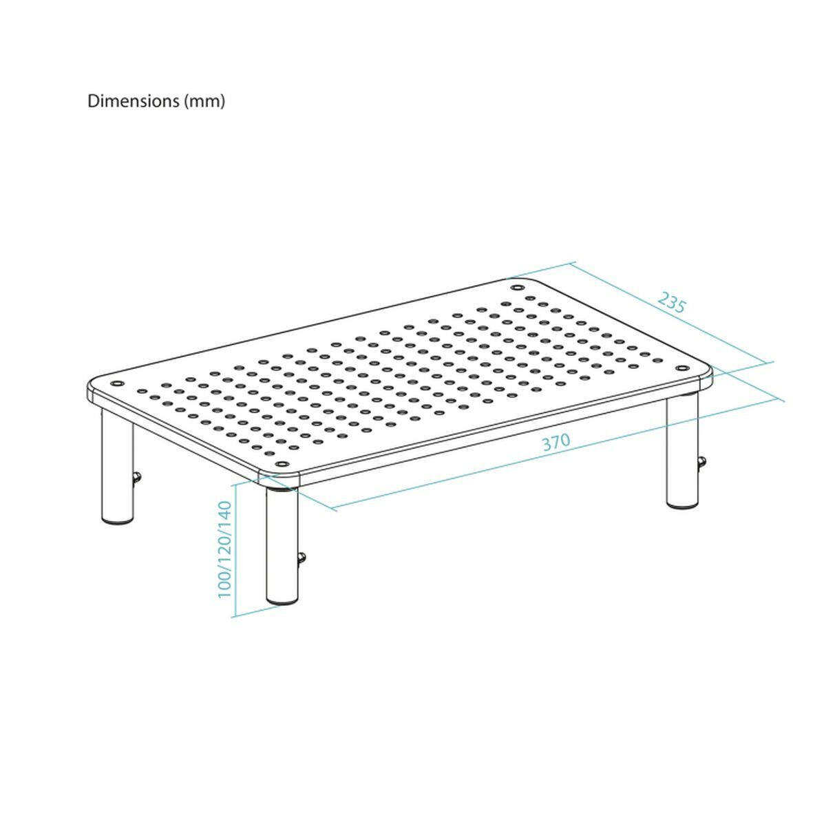 Screen Table Support TooQ TQMR081 20 kg