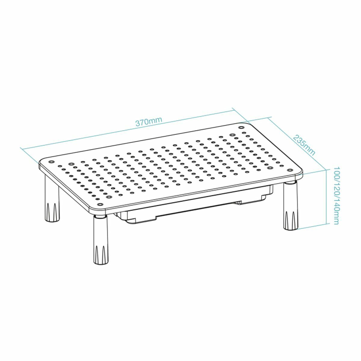 Screen Table Support TooQ TQMR087 20 kg