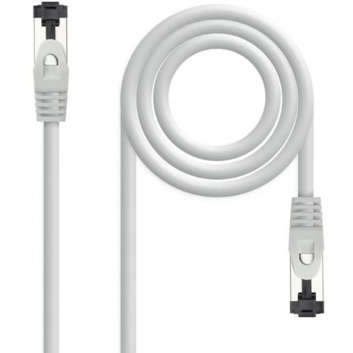 Bild von USB-Kabel NANOCABLE 10.20.2002 Grau 2 m