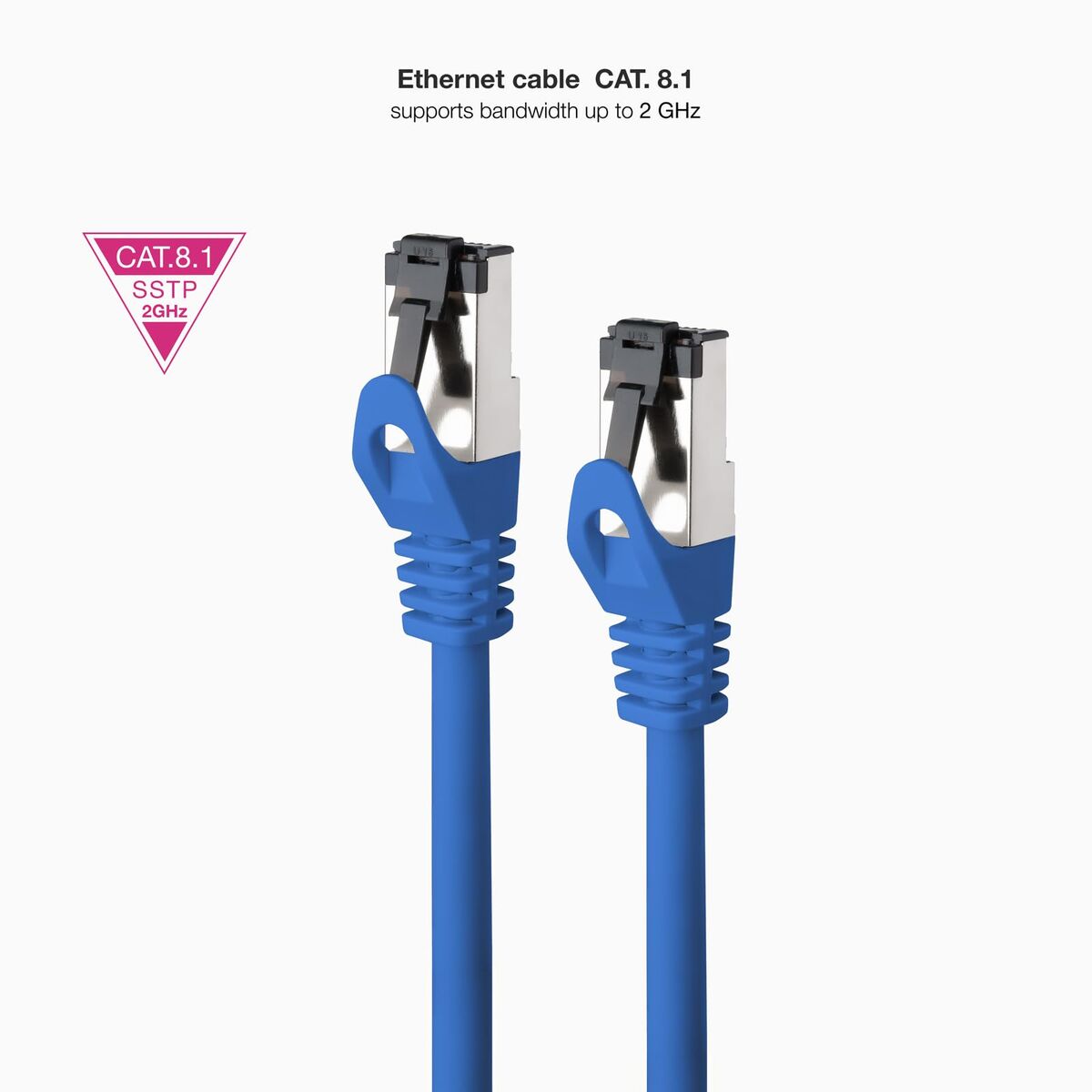Bild von USB-Kabel NANOCABLE 10.20.2002-BL Blau 2 m
