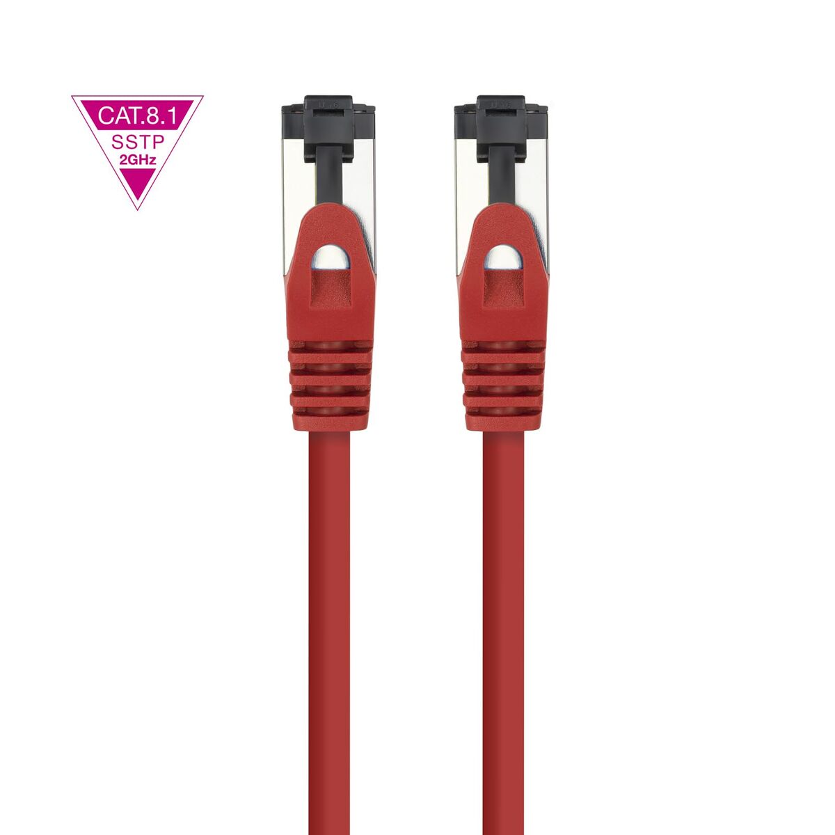 Bild von USB-Kabel NANOCABLE 10.20.2002-R Rot 2 m