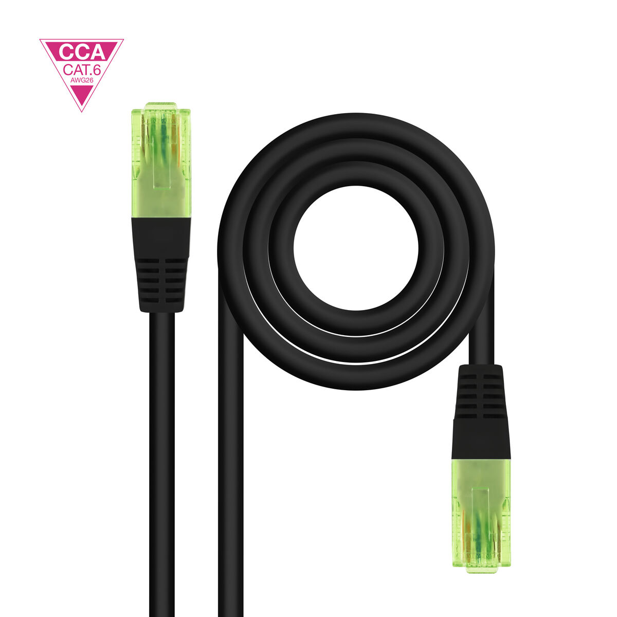 Obrazek USB Cable NANOCABLE 10.20.1430-BK Black 30 m