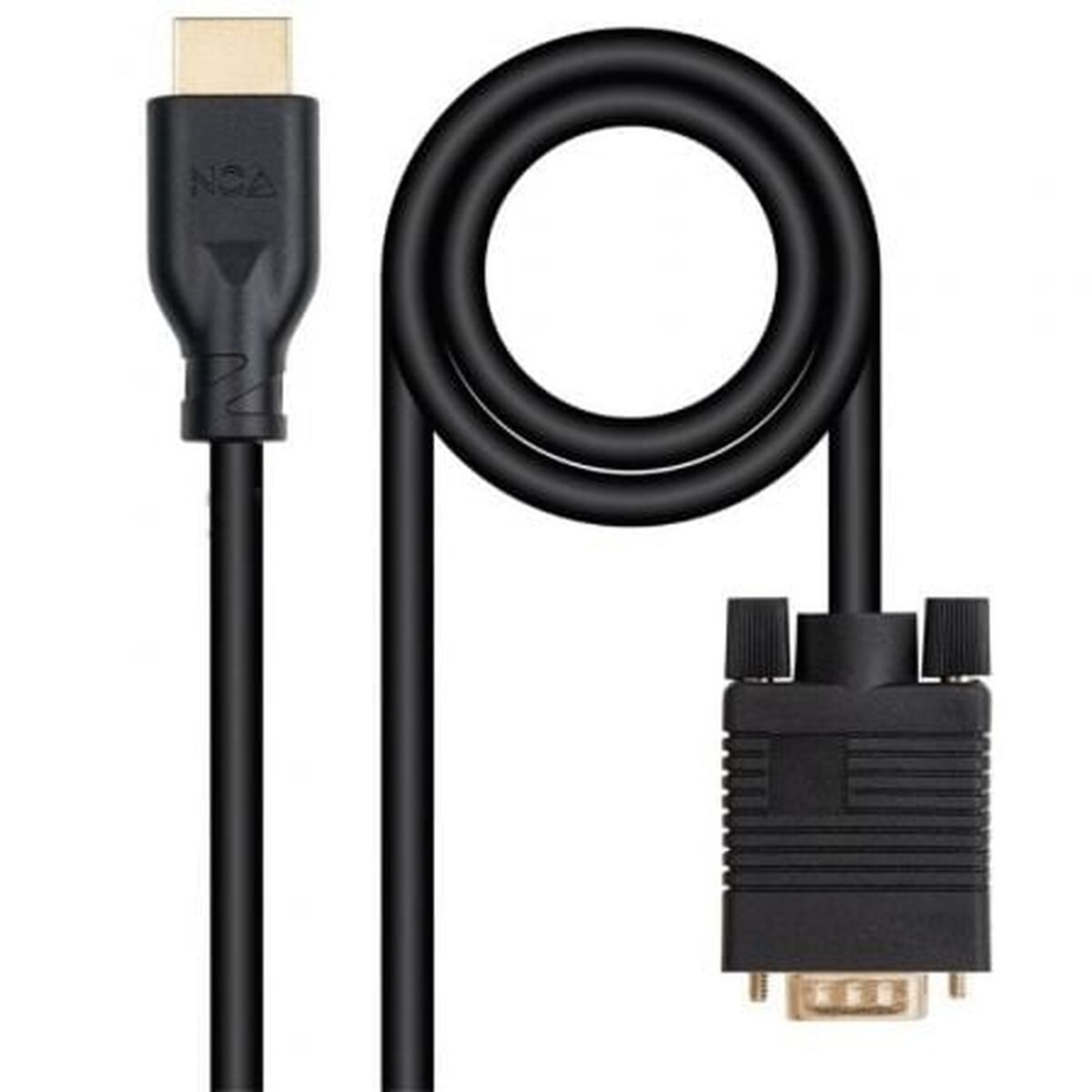 Picture of VGA Cable NANOCABLE 10.15.4602 Black 1,8 m