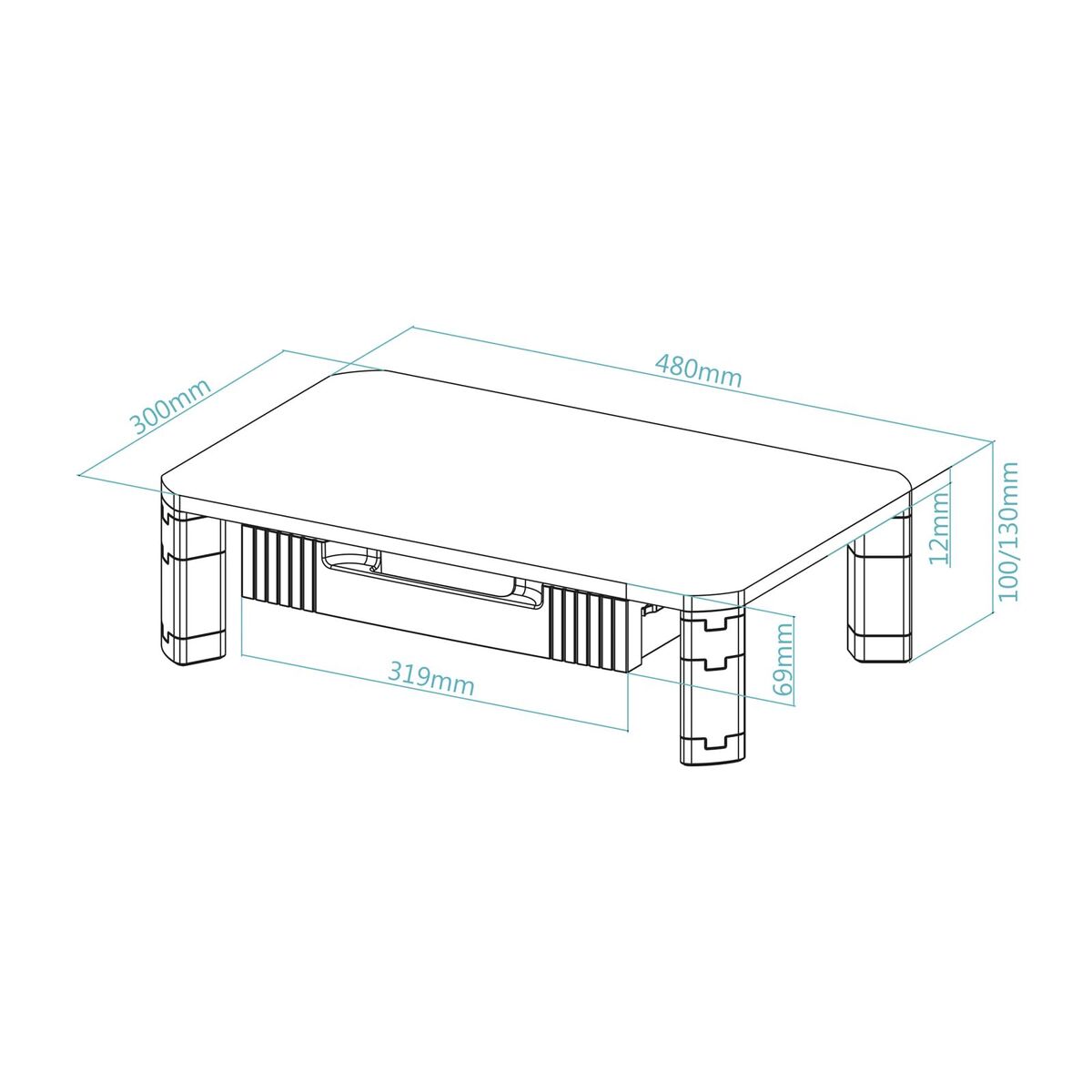 Picture of TV Mount TooQ TQMMPD02 20 kg