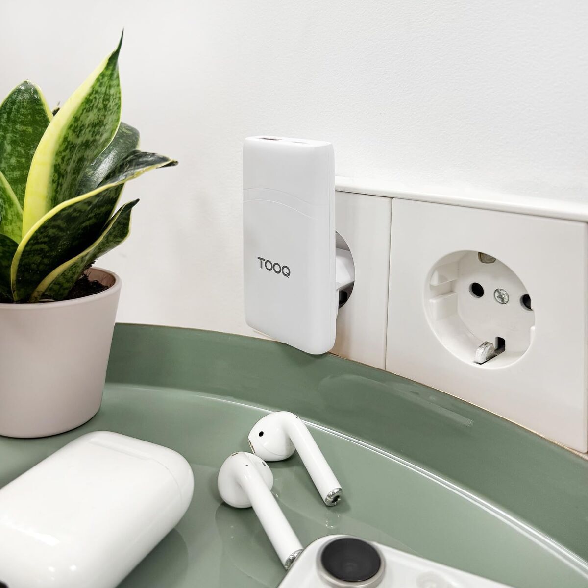 Wall Charger TooQ TQWC-GANSL65W1A1C White 65 W