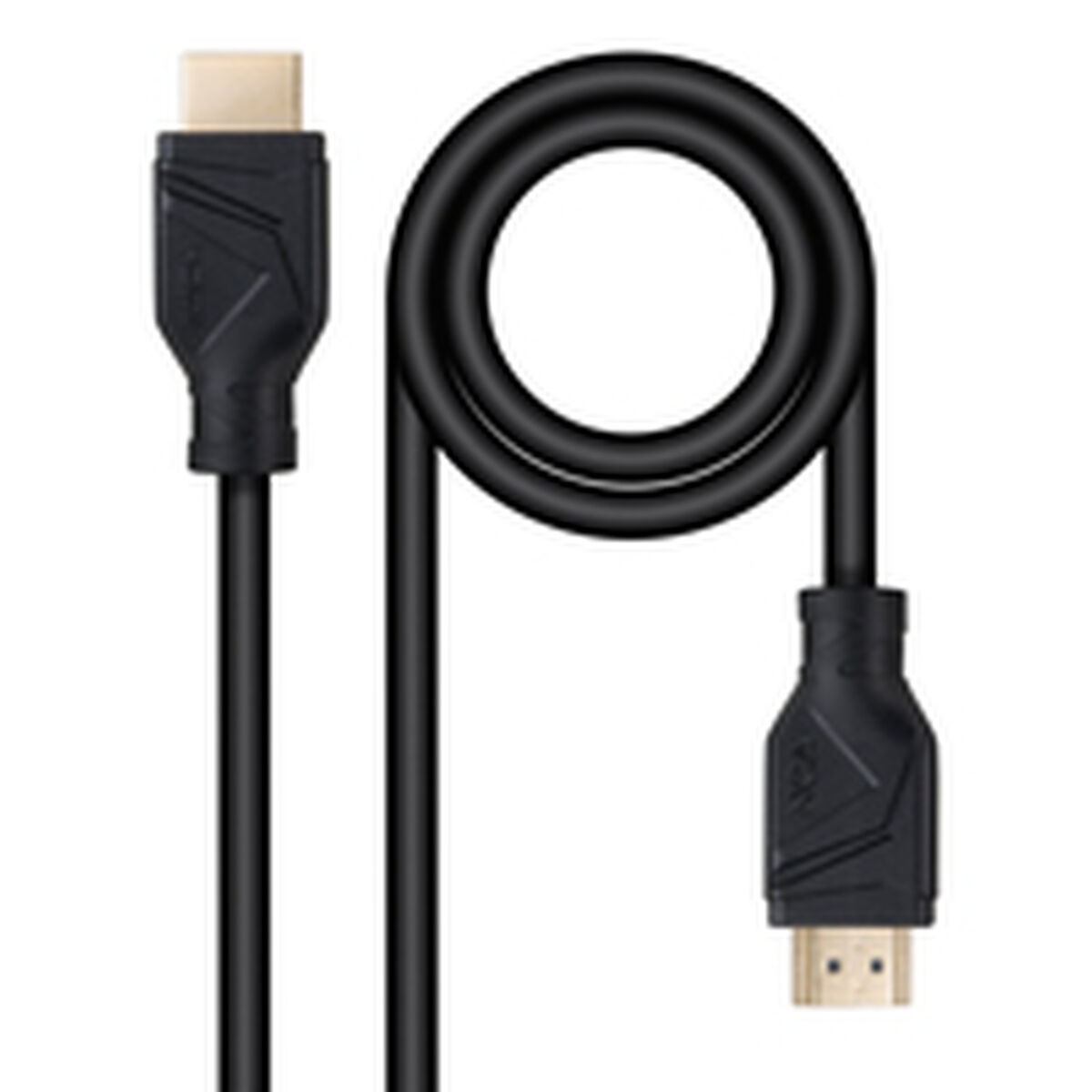 Picture of HDMI Cable NANOCABLE 10.15.8300 Black 50 cm